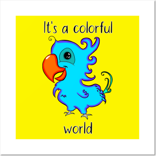 It's A Colorful World Posters and Art